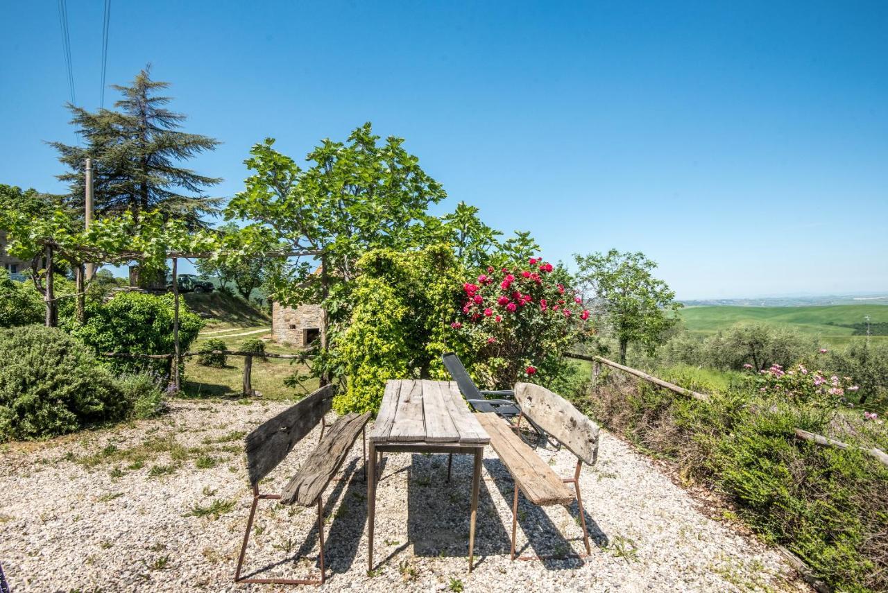 Appartamento Gemma Bianca-Tavoleto Castiglione d'Orcia Bagian luar foto