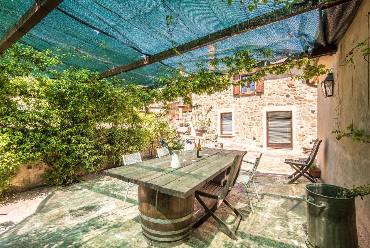 Appartamento Gemma Bianca-Tavoleto Castiglione d'Orcia Bagian luar foto