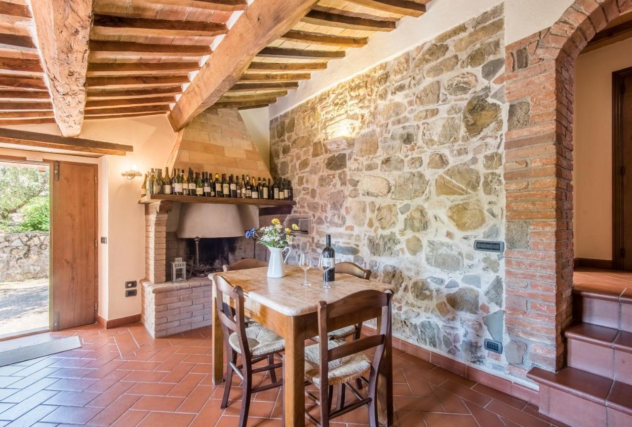 Appartamento Gemma Bianca-Tavoleto Castiglione d'Orcia Bagian luar foto