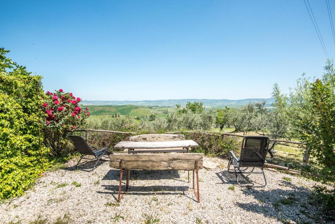 Appartamento Gemma Bianca-Tavoleto Castiglione d'Orcia Bagian luar foto