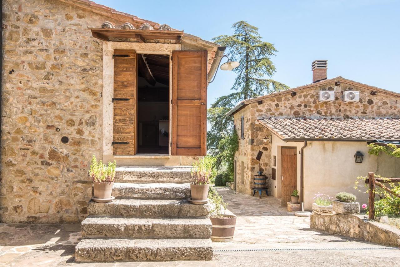 Appartamento Gemma Bianca-Tavoleto Castiglione d'Orcia Bagian luar foto