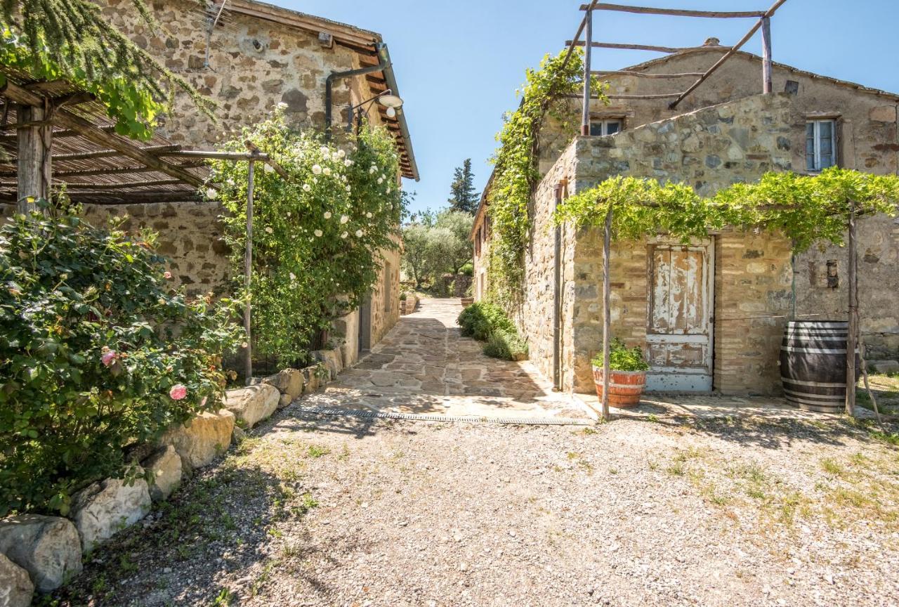 Appartamento Gemma Bianca-Tavoleto Castiglione d'Orcia Bagian luar foto