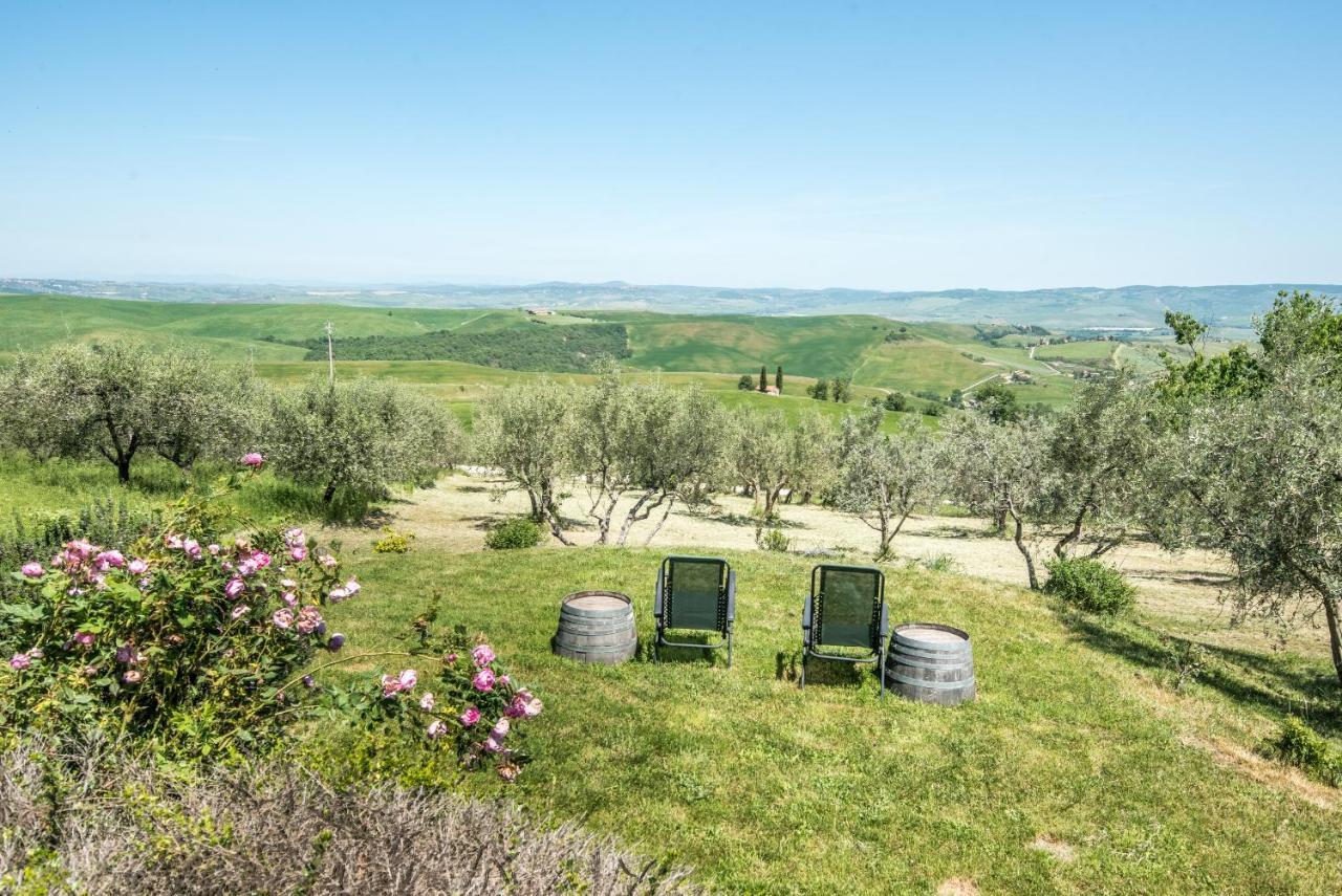 Appartamento Gemma Bianca-Tavoleto Castiglione d'Orcia Bagian luar foto