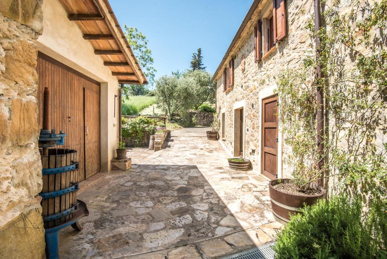 Appartamento Gemma Bianca-Tavoleto Castiglione d'Orcia Bagian luar foto