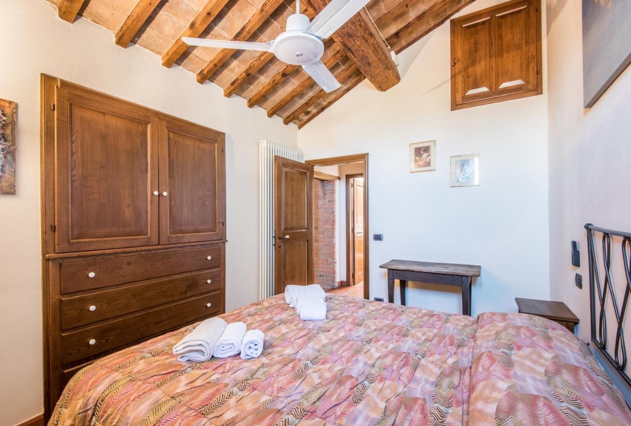 Appartamento Gemma Bianca-Tavoleto Castiglione d'Orcia Bagian luar foto